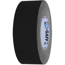 Load image into Gallery viewer, PRO Gaff Gaffers Tape, Black 2 inch x 55 yds-ProTapes-The Tech Closet by DAVIS