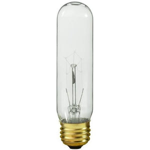 T10 Lamp - Clear - 25w-Satco-The Tech Closet by DAVIS