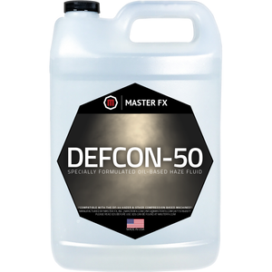 DEFCON-50 - Oil Based Haze Fluid-Master FX-The Tech Closet by DAVIS