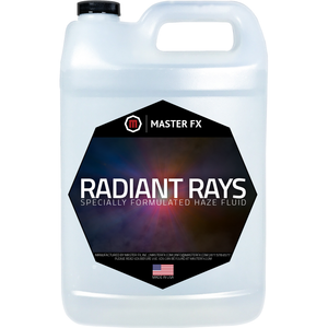 Radiant Rays - Water based Haze fluid for Radiance and MVS Hazers-Master FX-The Tech Closet by DAVIS