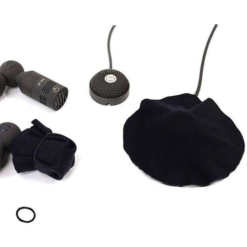 URSA Large Soft Circles-Lavalier Accessories-URSA Straps-Black-5pk-The Tech Closet by DAVIS