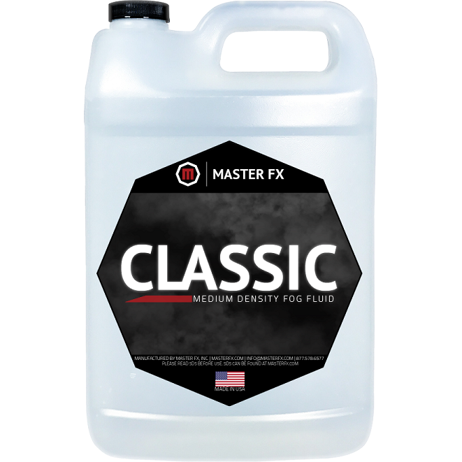 Classic - Medium Density Fog Fluid-Master FX-The Tech Closet by DAVIS
