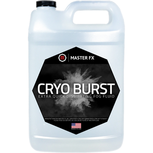 Cryo Burst - Extra quick dissipating fog fluid-Master FX-The Tech Closet by DAVIS