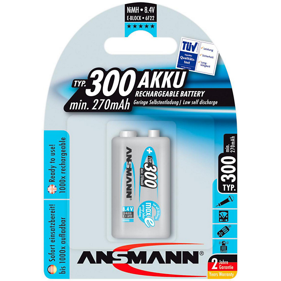 Ansmann MaxE Pro 9v-Ansmann-The Tech Closet by DAVIS