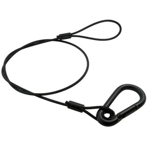 Safety Cable (Black)-The Tech Closet by DAVIS-The Tech Closet by DAVIS